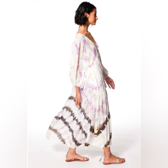 Young Fabulous & Broke Dawn Maxi Dress in Mauve Harvest - Picture 7 of 16